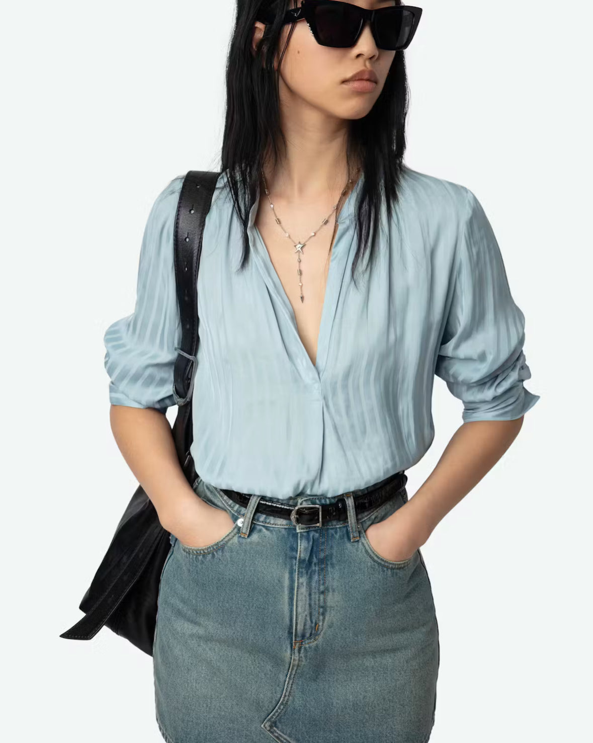 ZADIG & VOLTAIRE Tink Satin Blouse