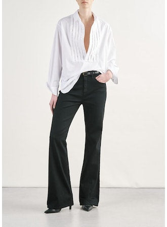NILI LOTAN Celia in Distressed Black