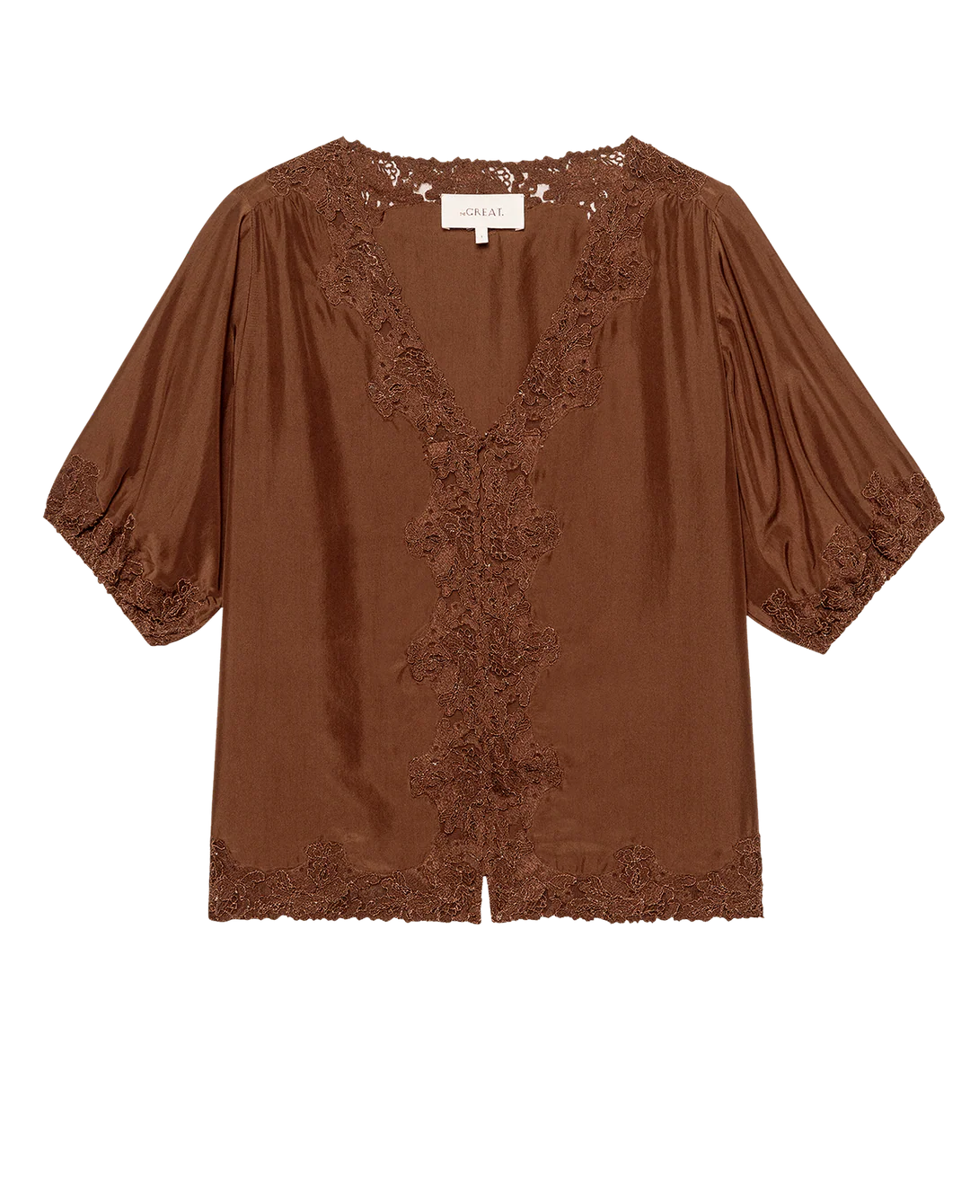THE GREAT Legacy Top in Chocolate