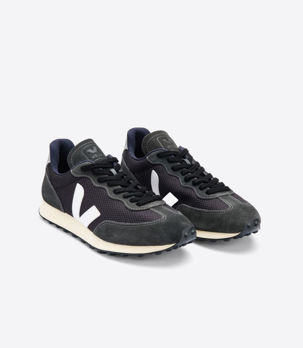 VEJA Men’s RIO BRANCO Alveomesh Black/White/Oxford Grey