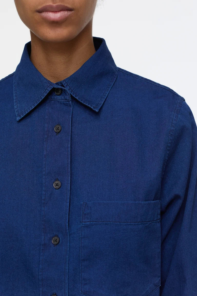 CLOSED Crop Denim Shirt