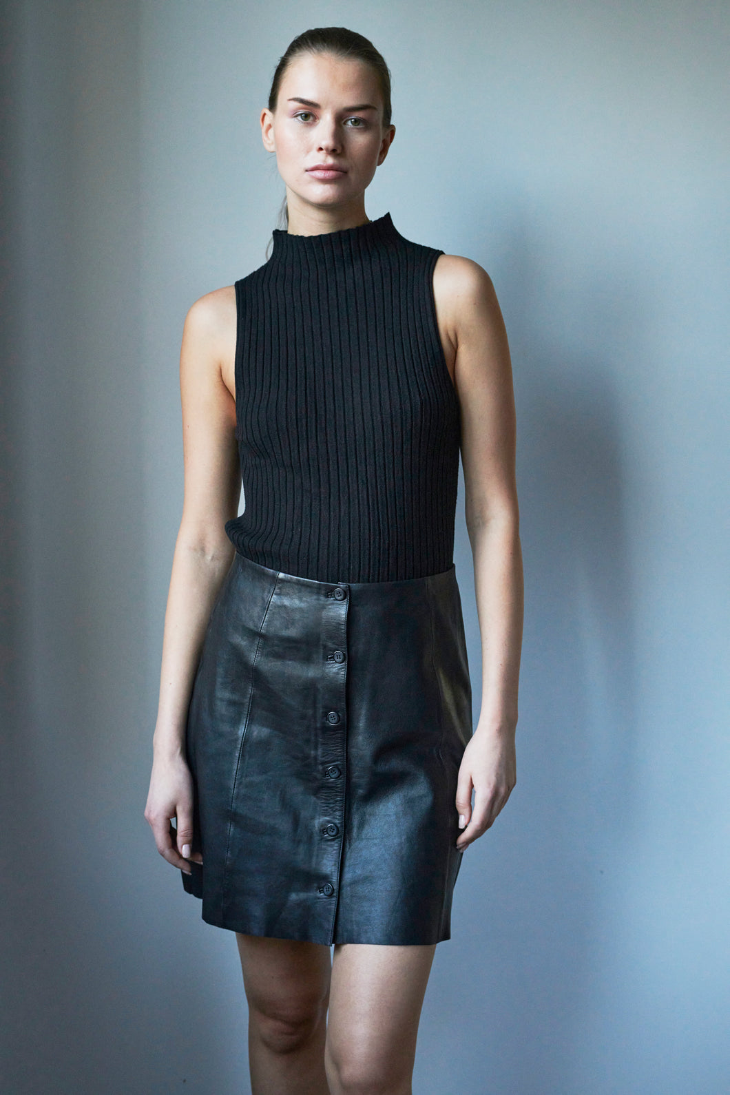 JAKETT Lana Skirt Washed Leather
