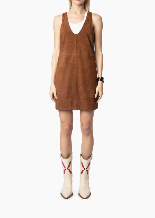 ZADIG & VOLTAIRE Rasha Suede Dress