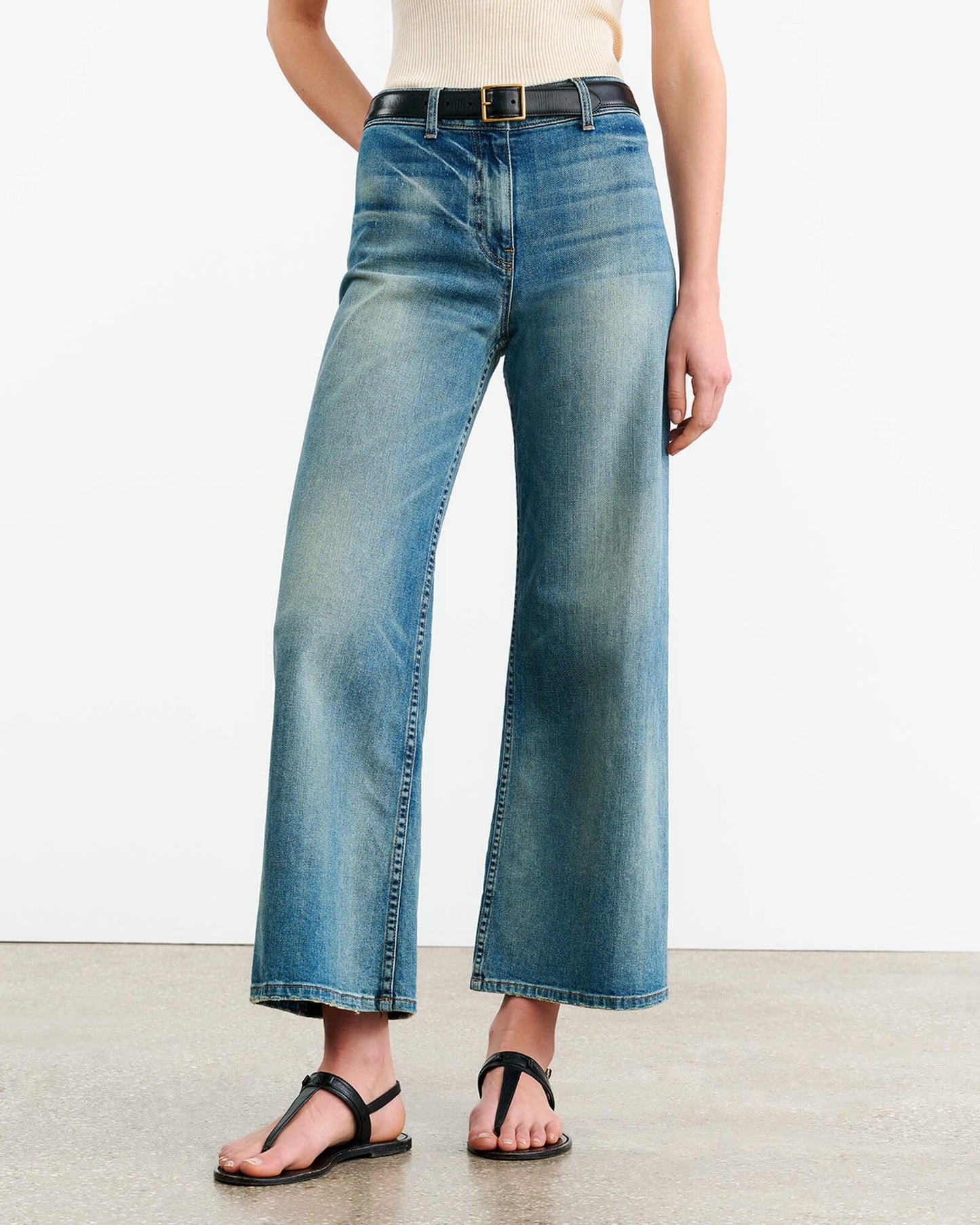 NILI LOTAN Megan Jean in Summer Wash