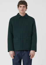 Load image into Gallery viewer, CLOSED Mens Wool Mix Jacket in Fern Green