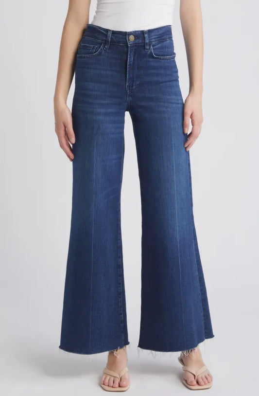 FRAME Le Palazzo Crop in Calvin