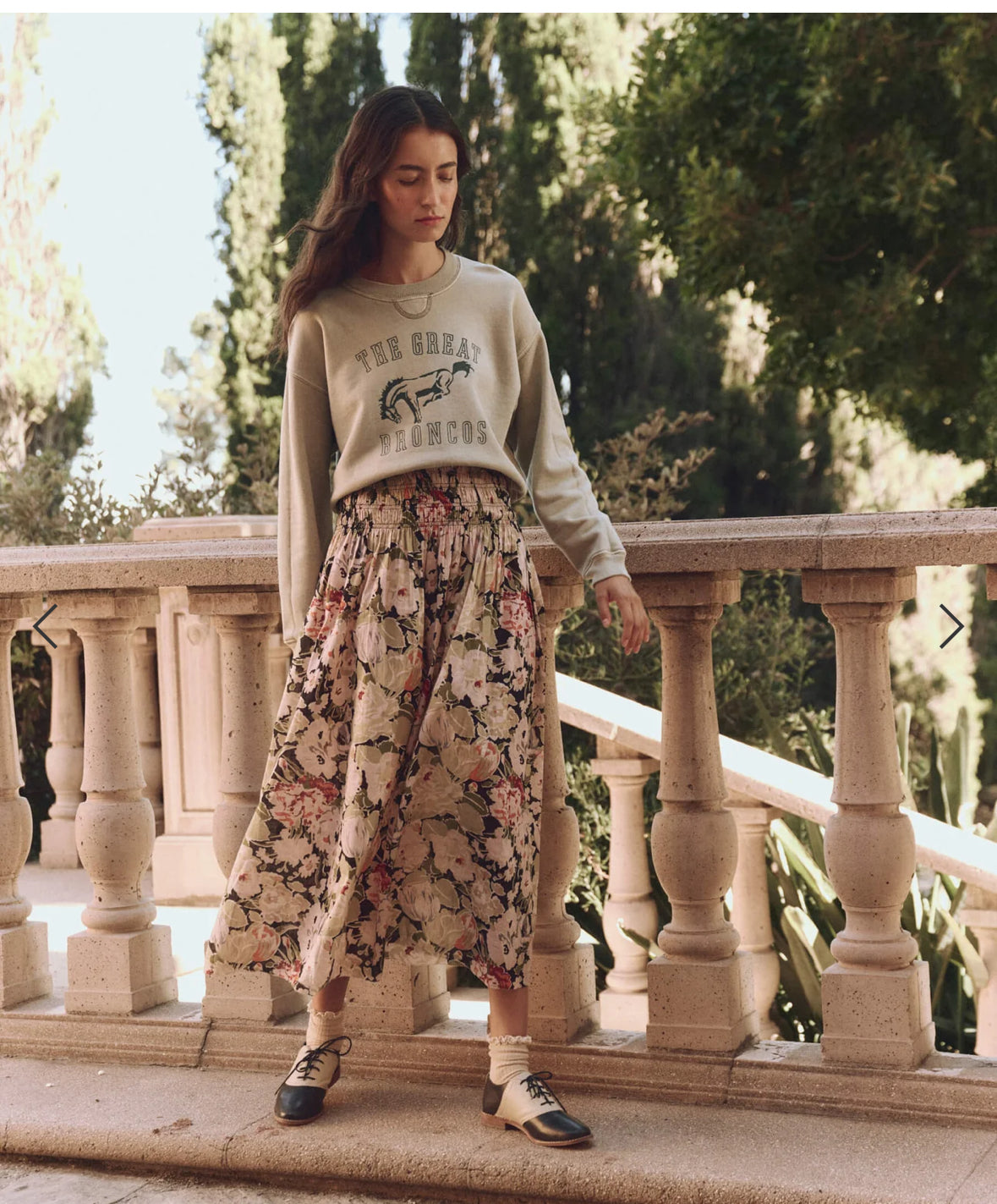 THE GREAT Canary Skirt
