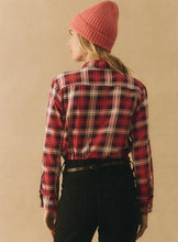Load image into Gallery viewer, THE GREAT Scouting Shirt in Fuchsia Plaid