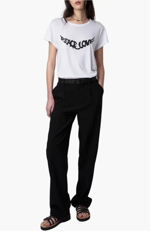 ZADIG & VOLTAIRE Peace Love T-Shirt