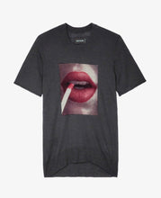 Load image into Gallery viewer, ZADIG &amp; VOLTAIRE Ida Photoprint Cashmere Sweater Lips