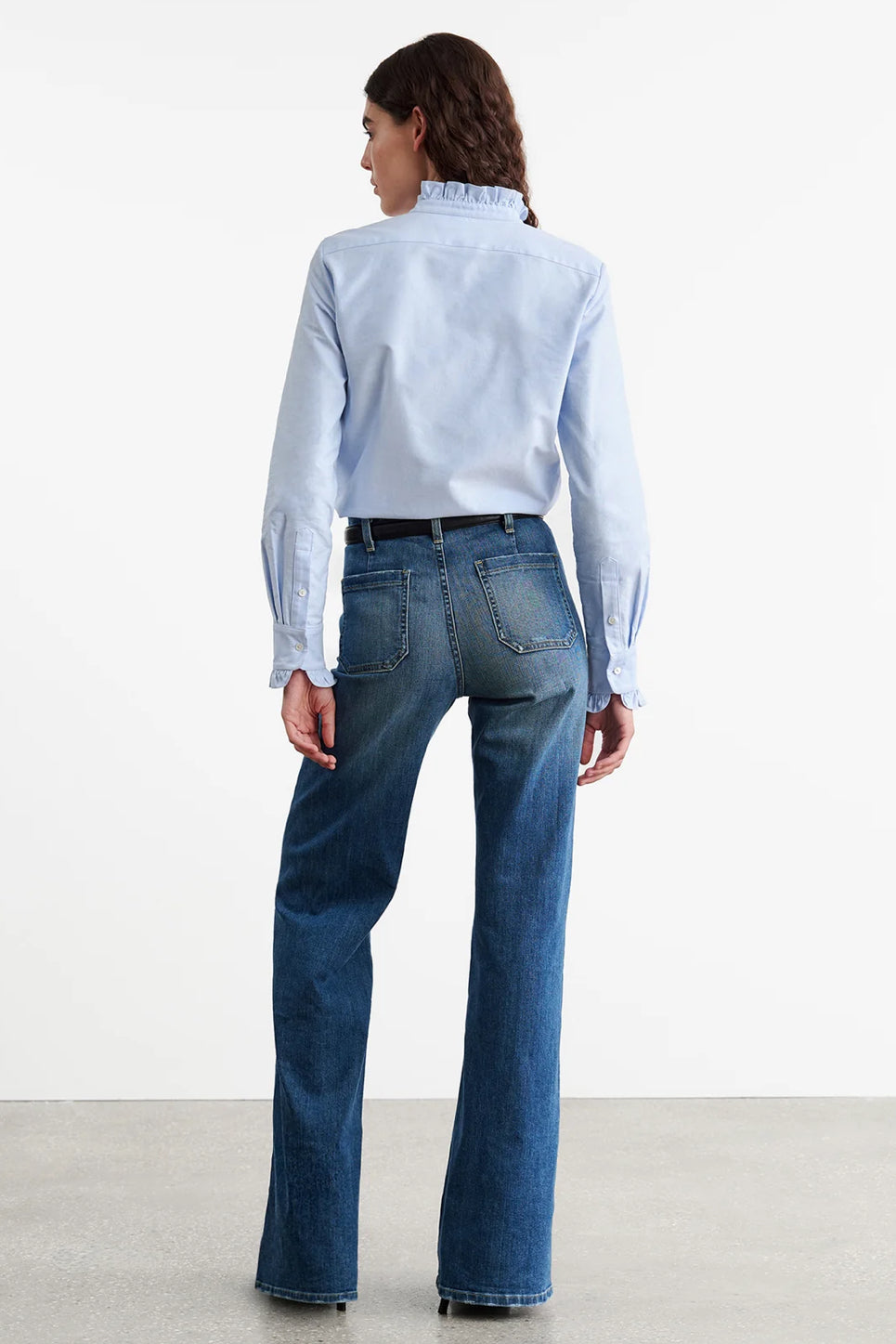 NILI LOTAN Lydia Shirt Lt Blue