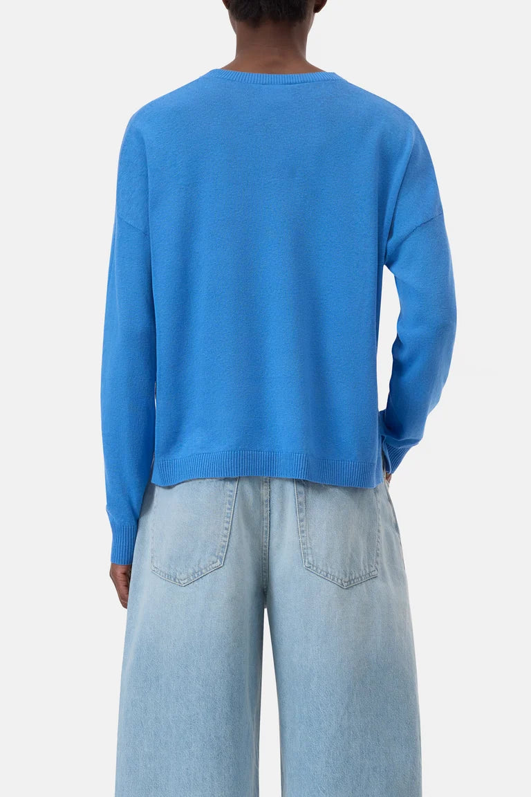 CLOSED Longsleeve Knit in Cornflower Blue