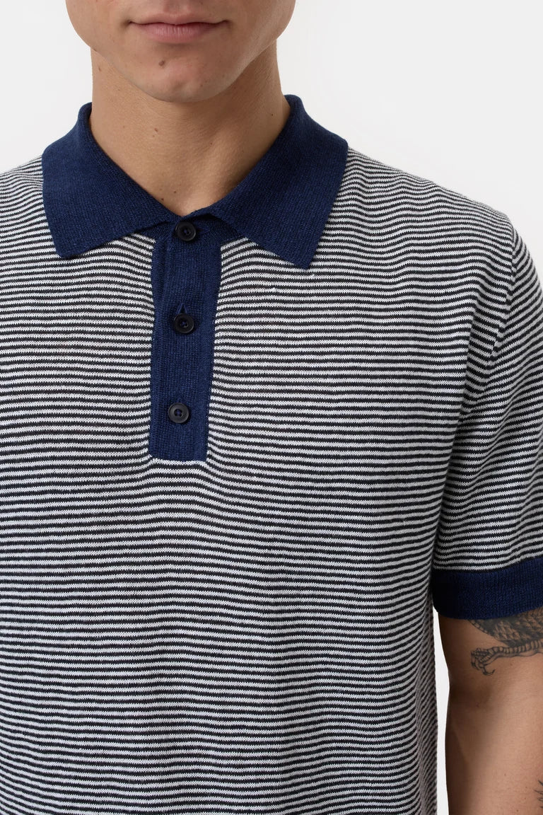 CLOSED Men’s Polo shirt cotton/linen