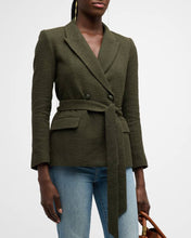 Load image into Gallery viewer, L’AGENCE Jordana Boucle Wrap Belted Blazer