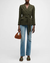 Load image into Gallery viewer, L’AGENCE Jordana Boucle Wrap Belted Blazer