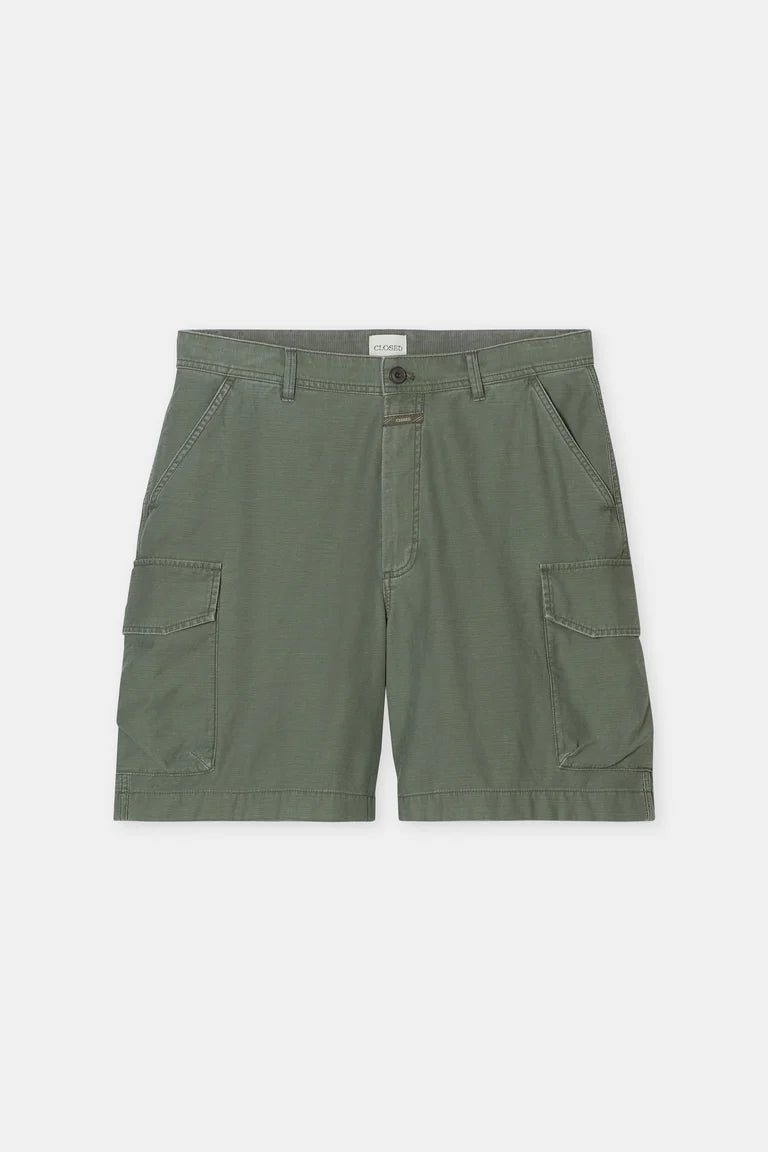 CLOSED Men’s Cargo Shorts in Ranger Green