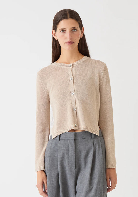 DEMYLEE Josie Cotton/Linen Cardigan