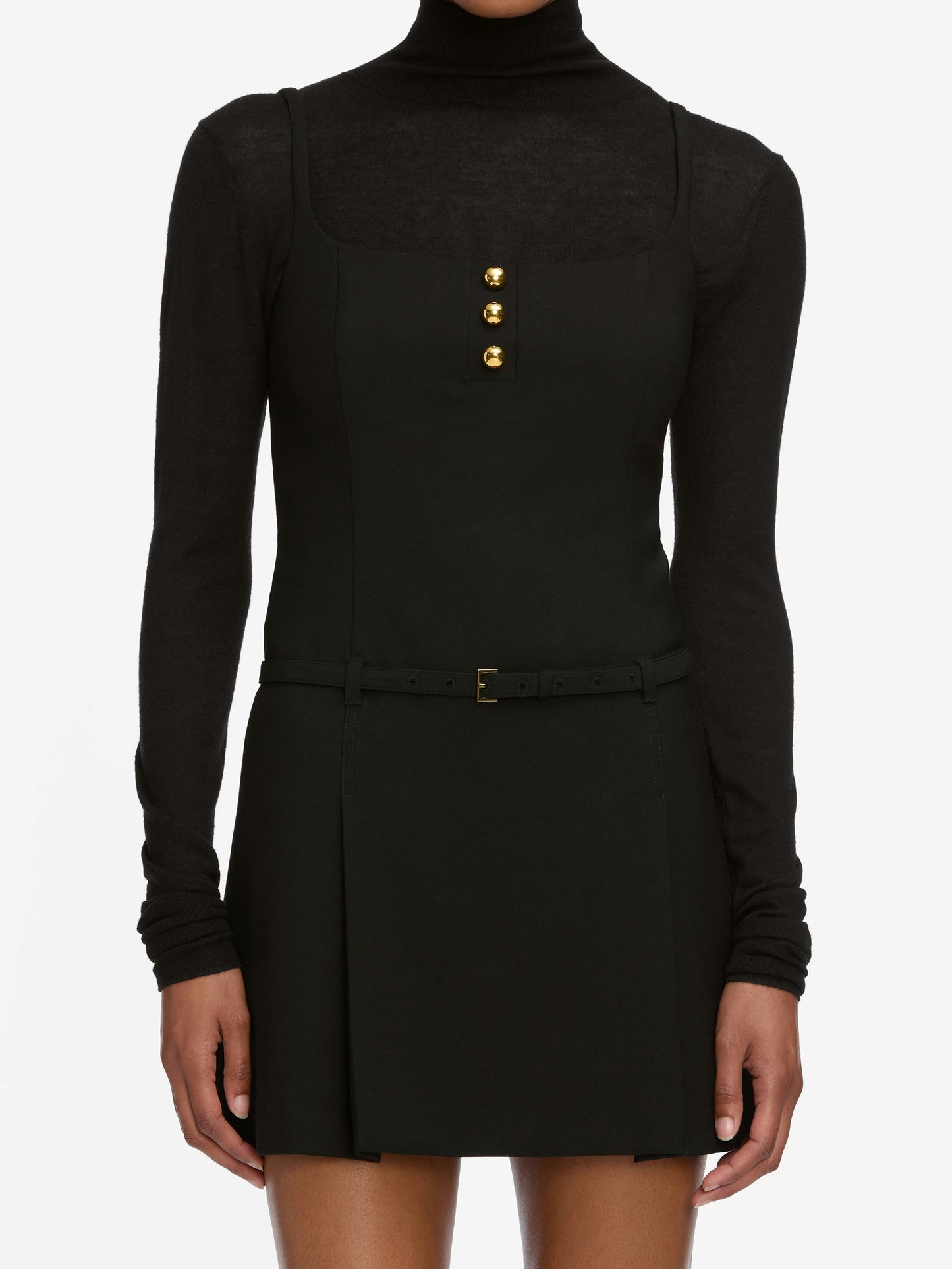 FRAME The Mod Dress in Black