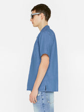 Load image into Gallery viewer, FRAME Chambray Camp Collar Shirt in Salt Water