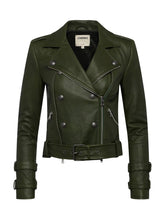 Load image into Gallery viewer, L’AGENCE Billie Belted Leather Jacket