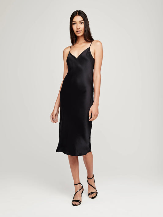 L’AGENCE Jodie V-Neck Slip Dress